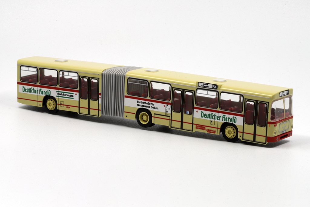 Rietze 75103-3 MAN SG192 Rheinbahn/Deutscher Herold