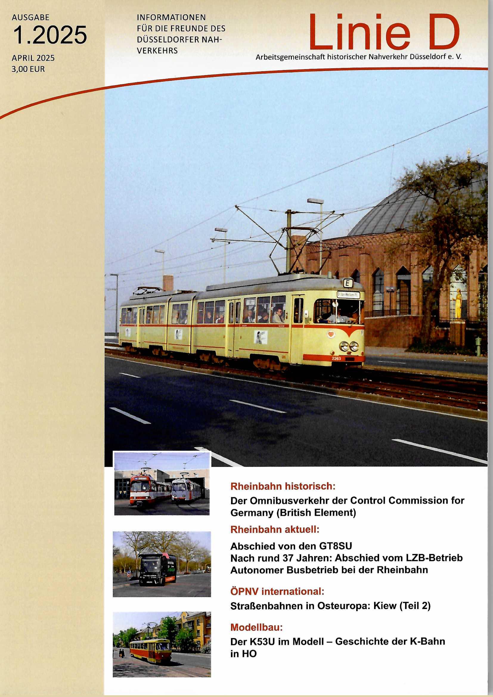 10033 Linie D - Ausgabe 01/2025