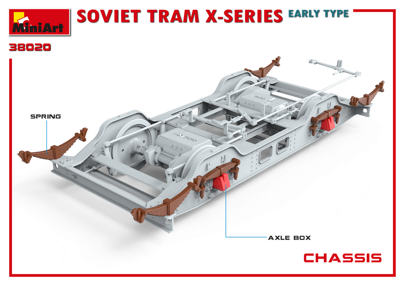 38020 Soviet Tram X-Serie Early Type