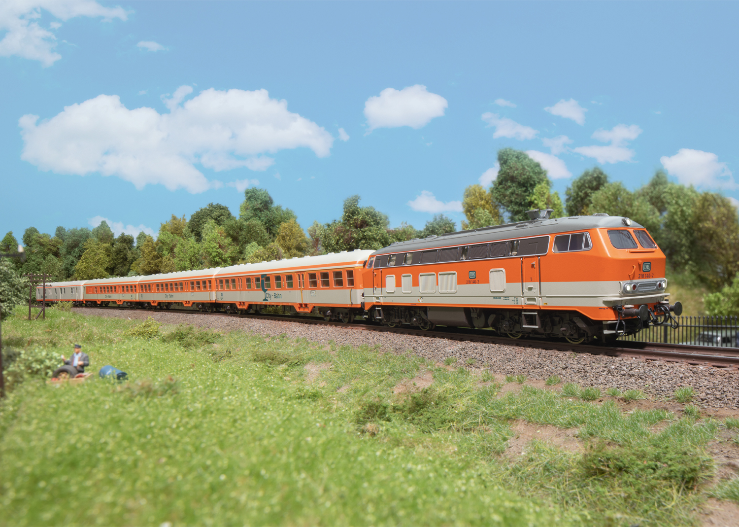 22646 DB Diesellok 218 140-2 "CityBahn" Ep.4