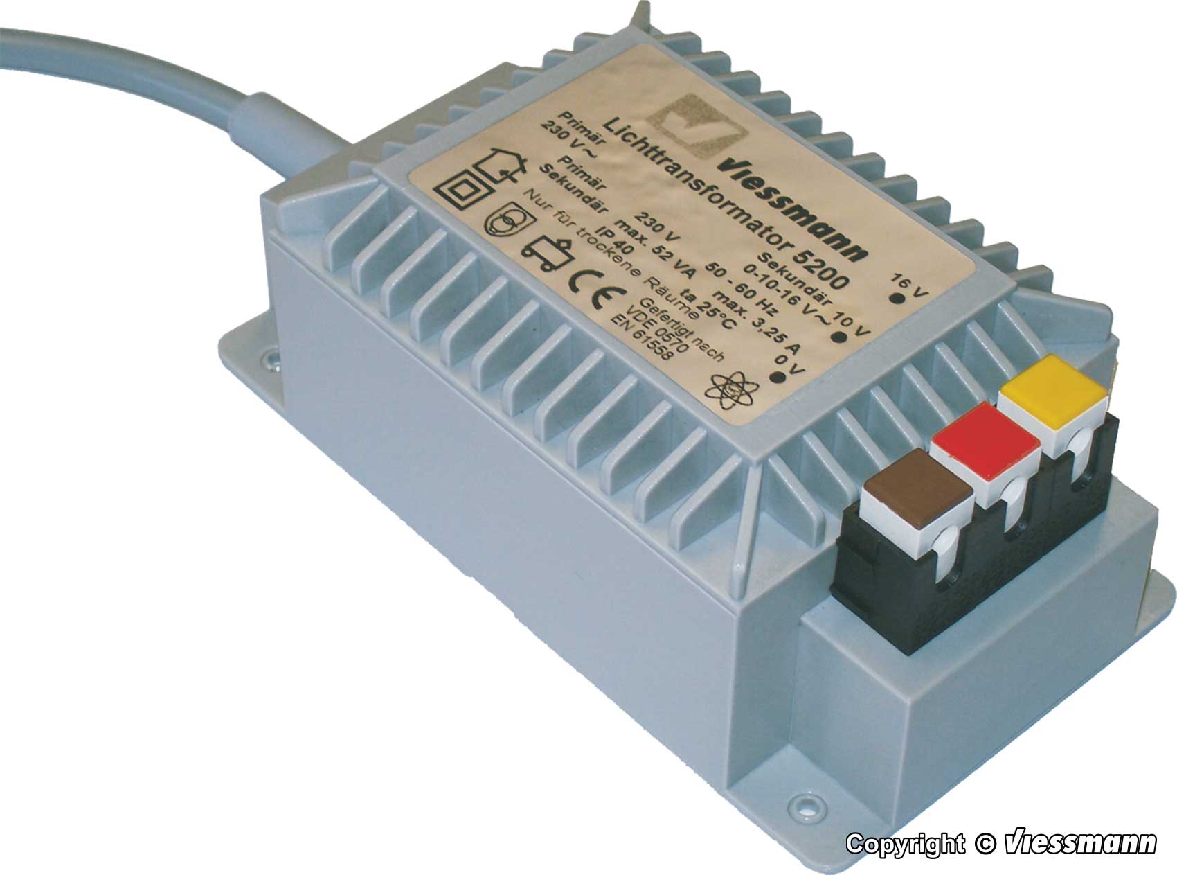 5200 Lichttransformator 16 V 52 VA