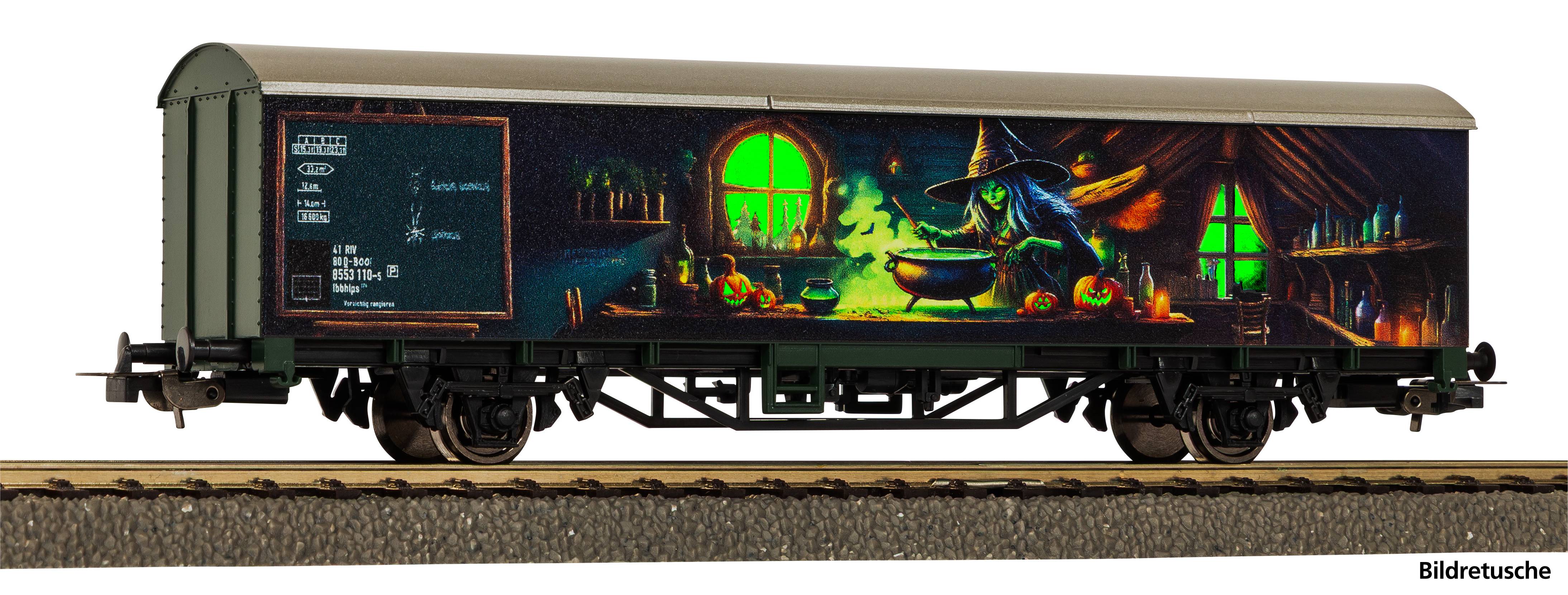 Piko 27901 Halloween ged. Güterwagen