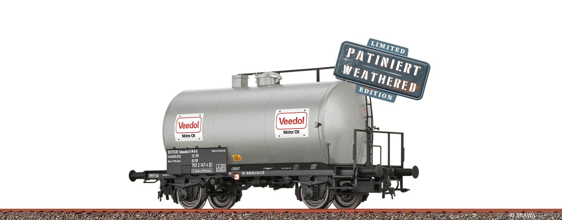 50045 DB Kesselwagen "Veedol" Ep.3 patiniert