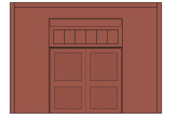 DPM90107 Street/Dock Level Freight Door