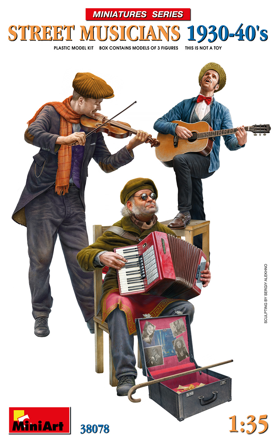 38078 Straßenmusiker - Street Musicans 1930-40