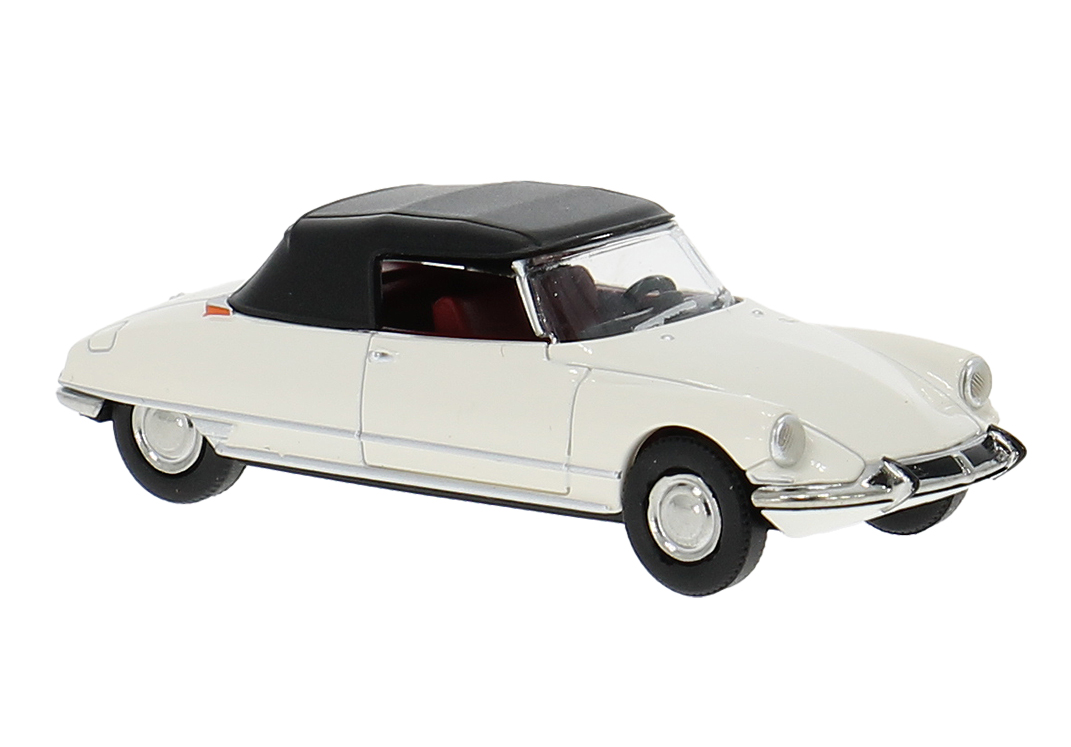 14234 Citroen DS Cabrio geschlossen weiß