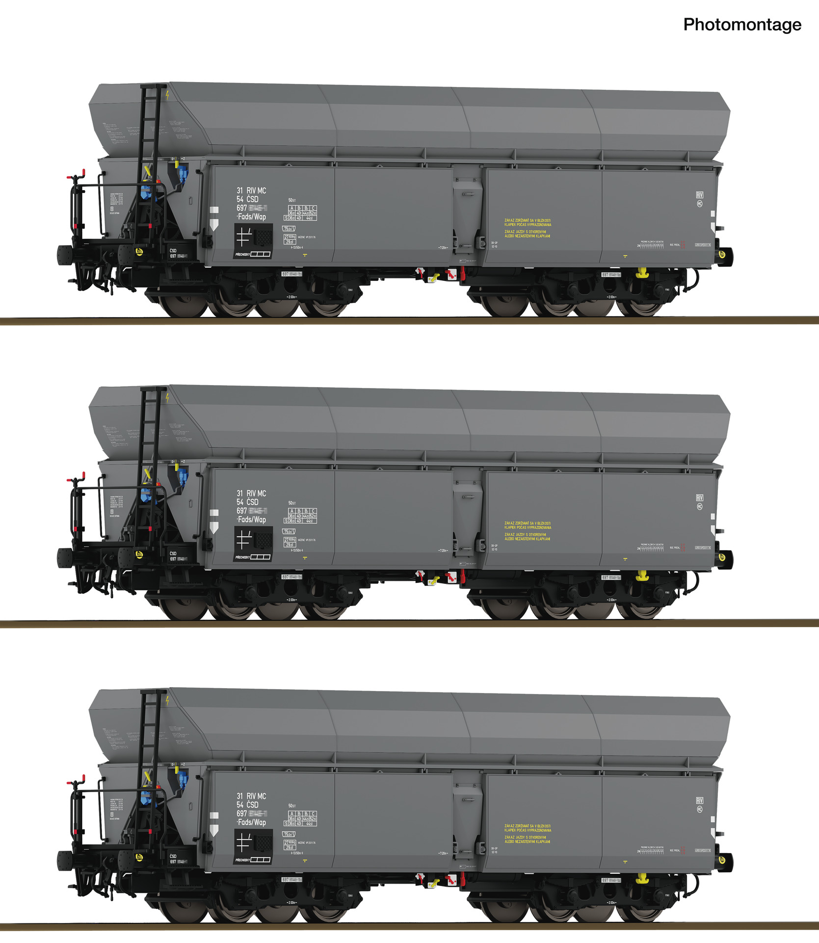 6600325 CSD Selbstentladewg. Wap Set 3tlg. Ep.4