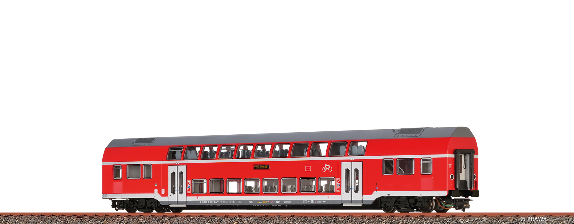 44541 DBAG Doppelstock Mittelwagen 2.Kl. Ep.6
