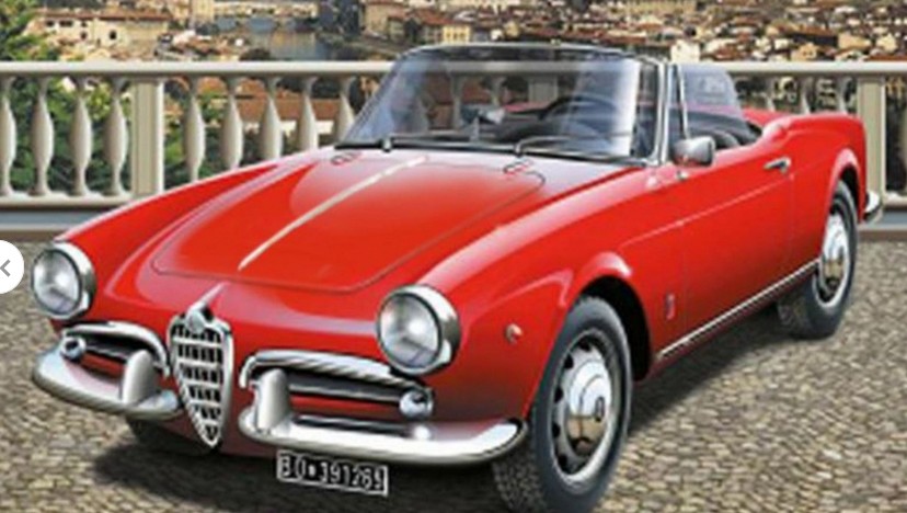 3653 Alfa Romeo Giulietta Spider 1300