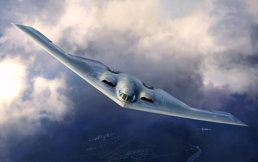 12645 USAF B-2A - Stealth-Bomber