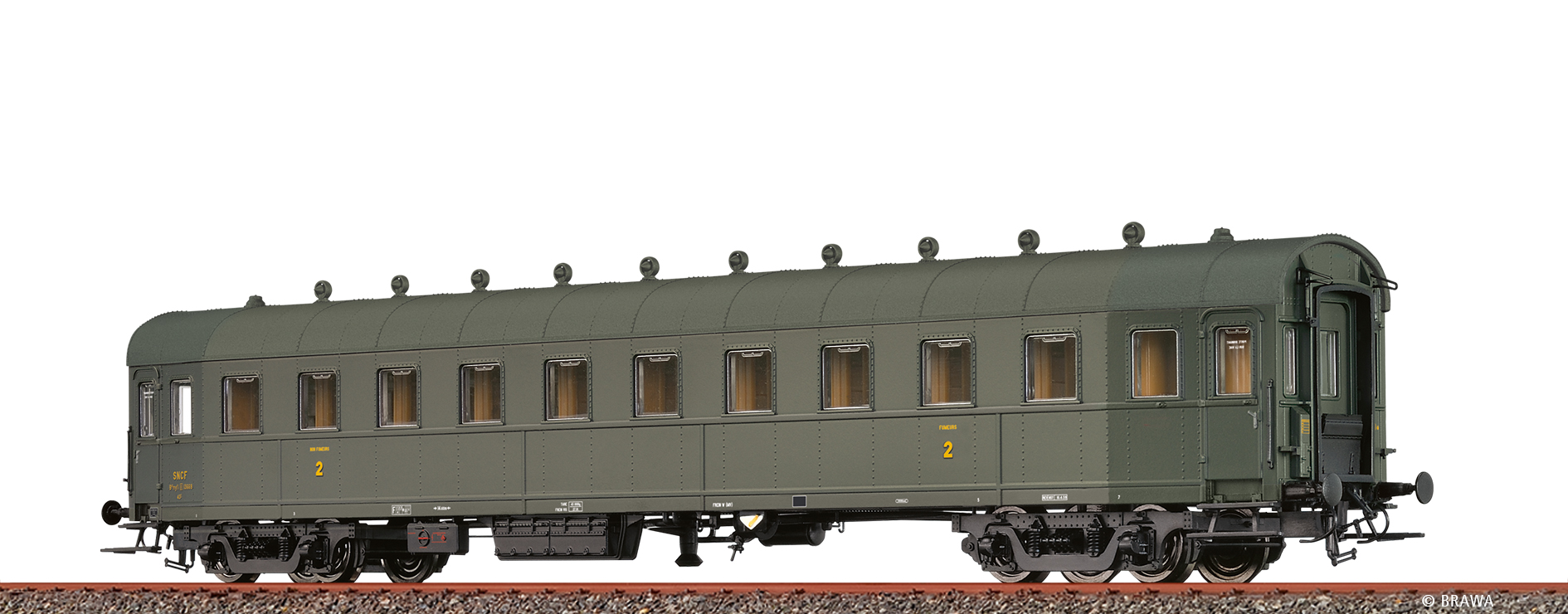 45323 SNCF Schnellzugwagen 2.Kl. Ep.3