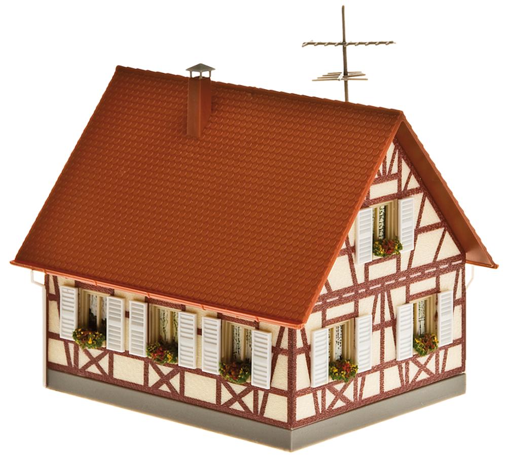 130222 Einfamilienhaus mit Fachwerk
