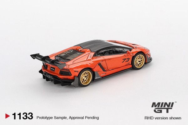 MiniGT MGT01133-R MiniGT: Lamborghini Aventador LB Limited