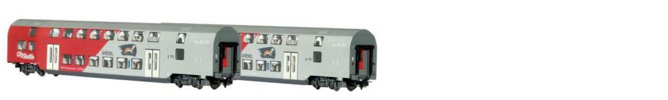 Jägerndorfer JC76202 ÖBB Doppelstockwagen-Set 2-tlg Ep.6
