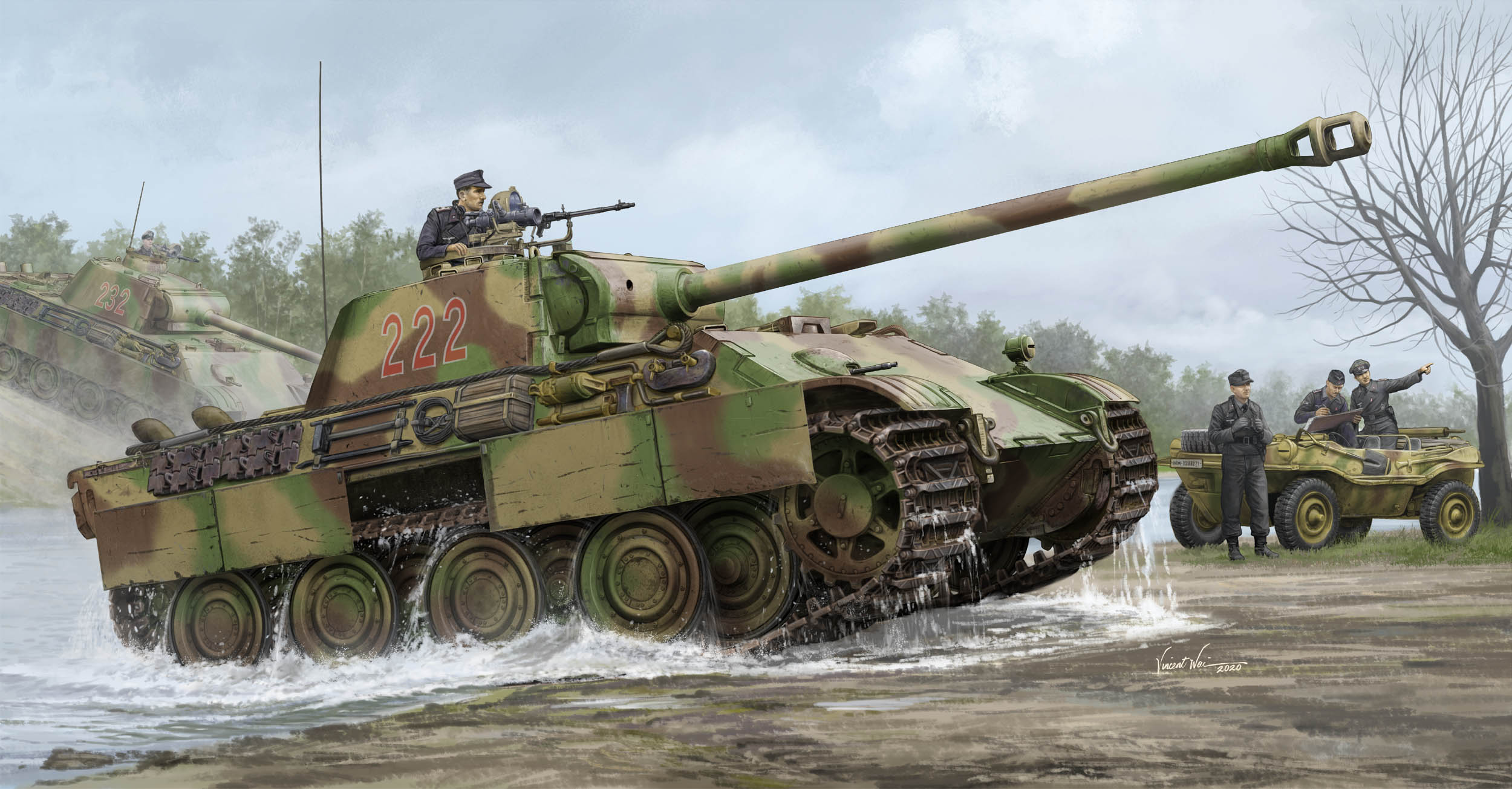 84552 Sd.Kfz. 171 Panther Ausf. G - Late Vers