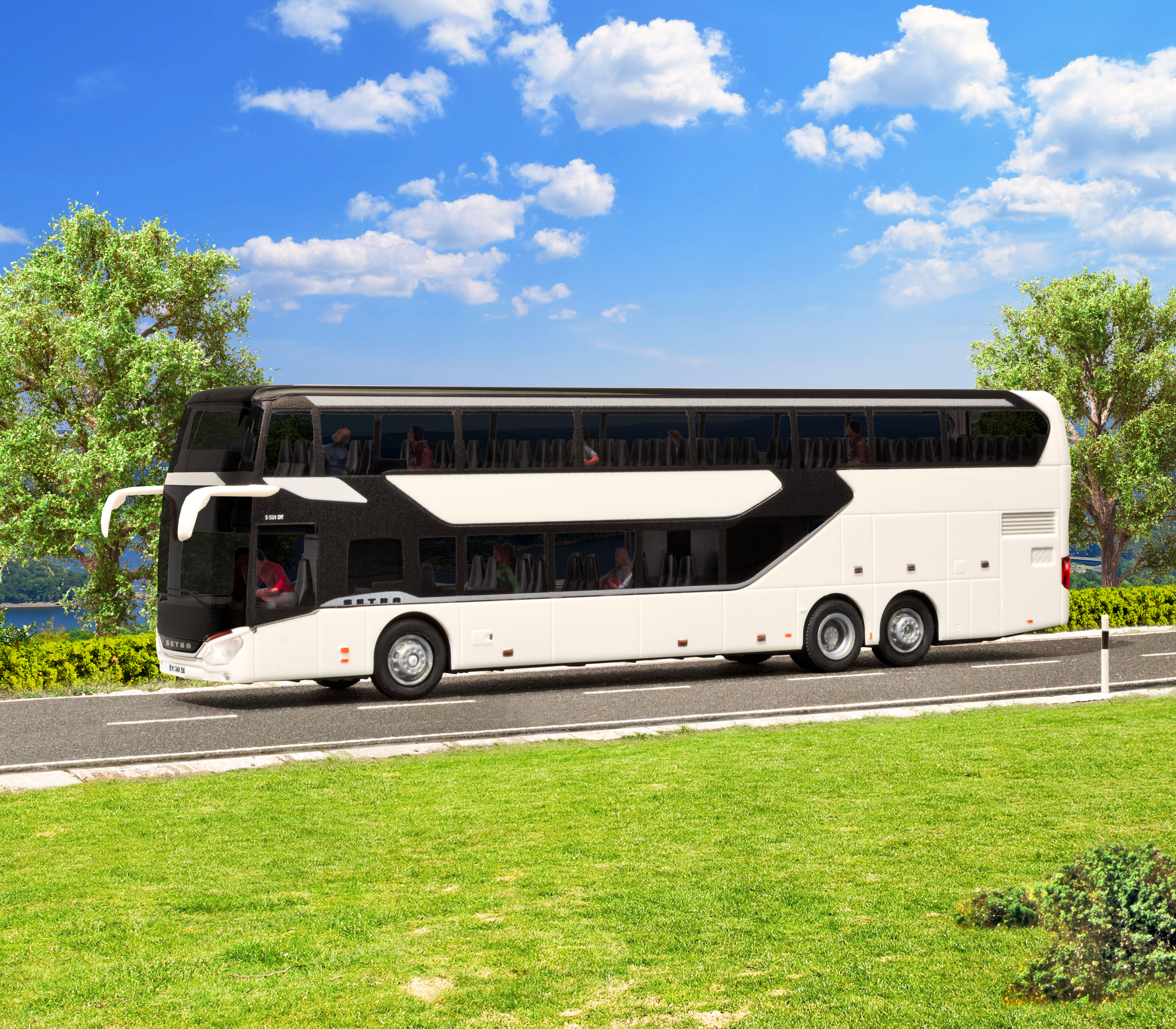 11233 Bausatz: Setra S431 DT Reisebus