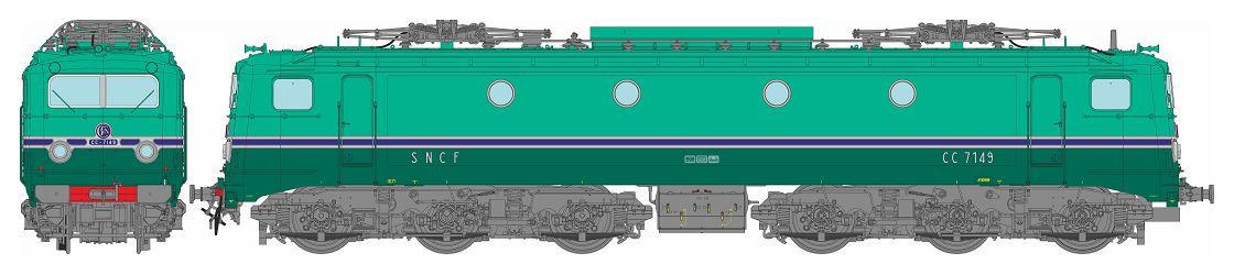 MB-194 SNCF E-Lok CC 7100 Ep.4