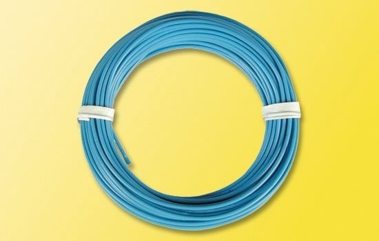 6861 10 m Kabelring, 0,14 mm², blau