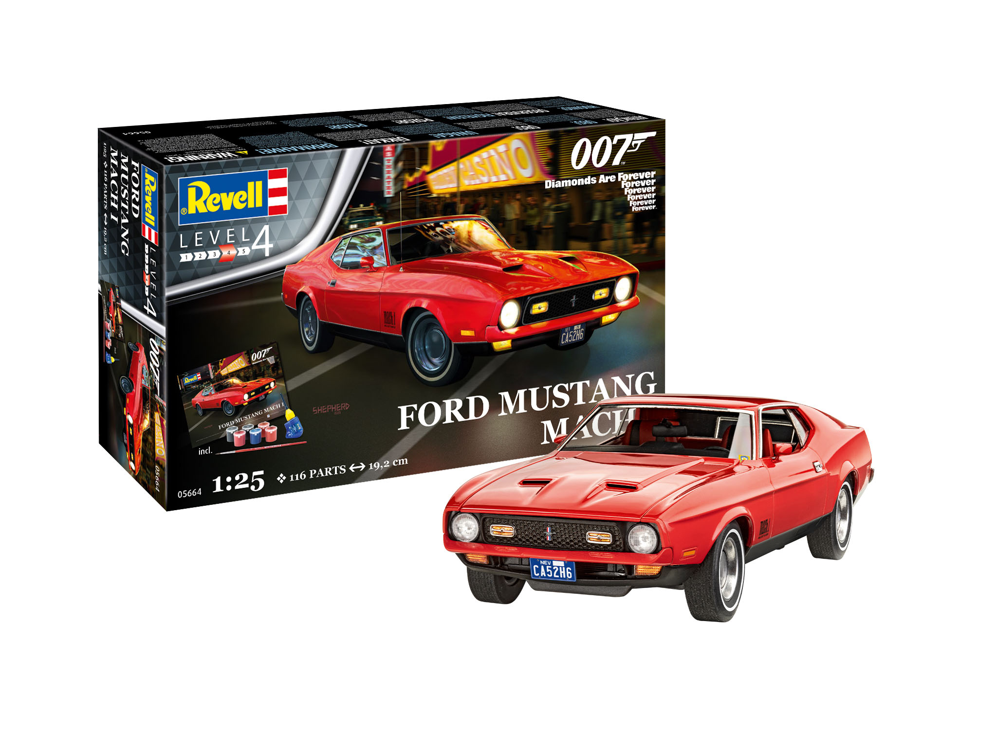 05664 Geschenkset Ford Mustang I James Bond