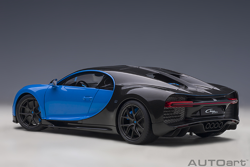 AUTOart 70997 Bugatti Chiron Sport 2019 blue/carbon