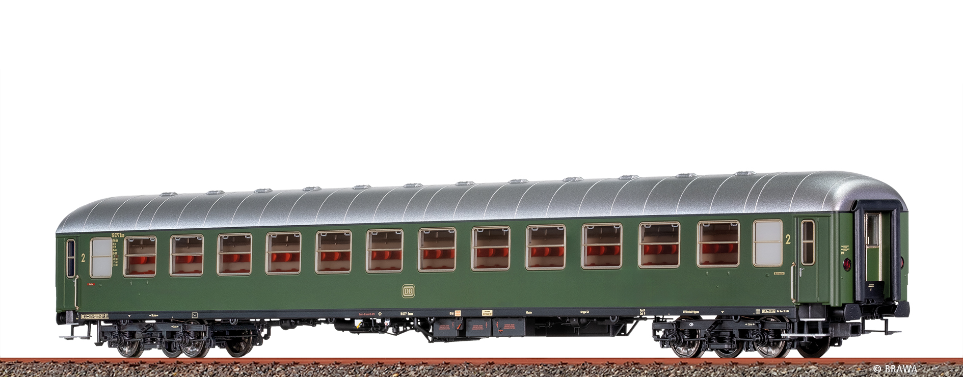 58122 DB Schnellzugwagen B4ümg-63 2.Kl. Ep.3