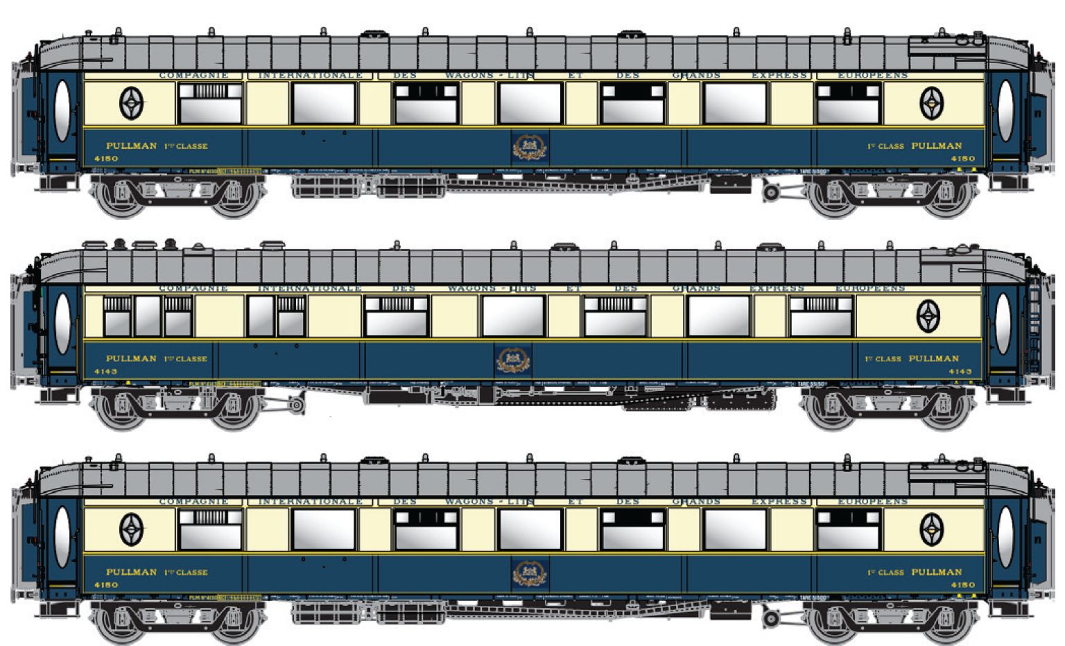 79171 CIWL Pullman-Wagen-Set 3-tlg. Ep.2