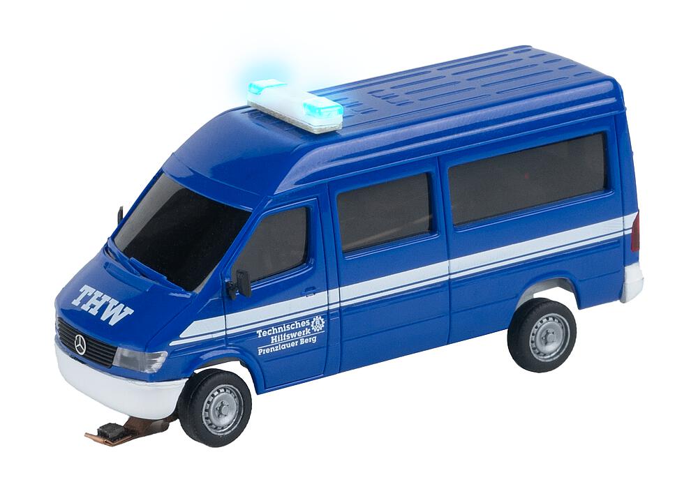 Faller 161427 MB Sprinter THW mit Blaulicht