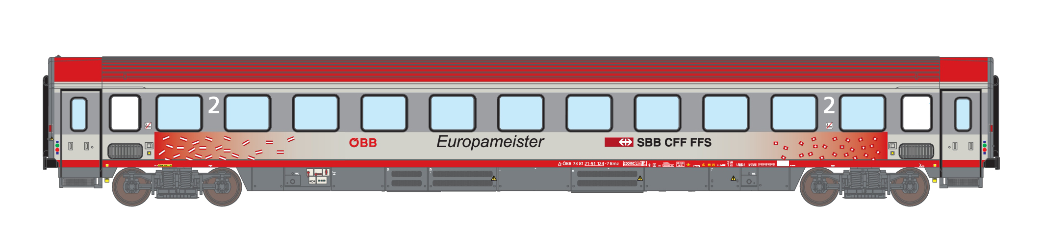 25950 ÖBB Personenwagen Bmz 2.Kl. Ep.6