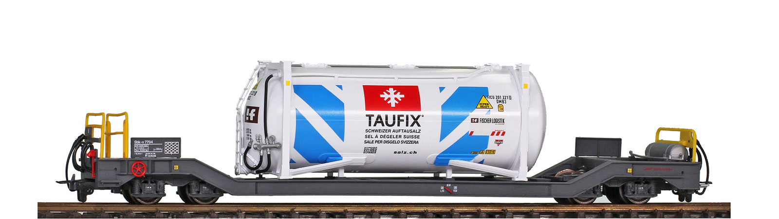 Bemo 2289141 RhB Containerwagen Sb-v 7721 Taufix