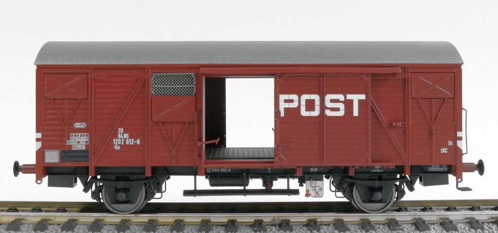 Exact-train 20915 NS PTT gedeckter Güterwagen Gs 1410 Ep.4