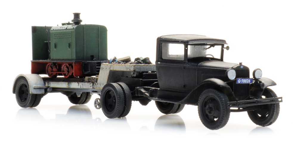 Artitec 387.556 Ford AA Sattelauflieger Deutz