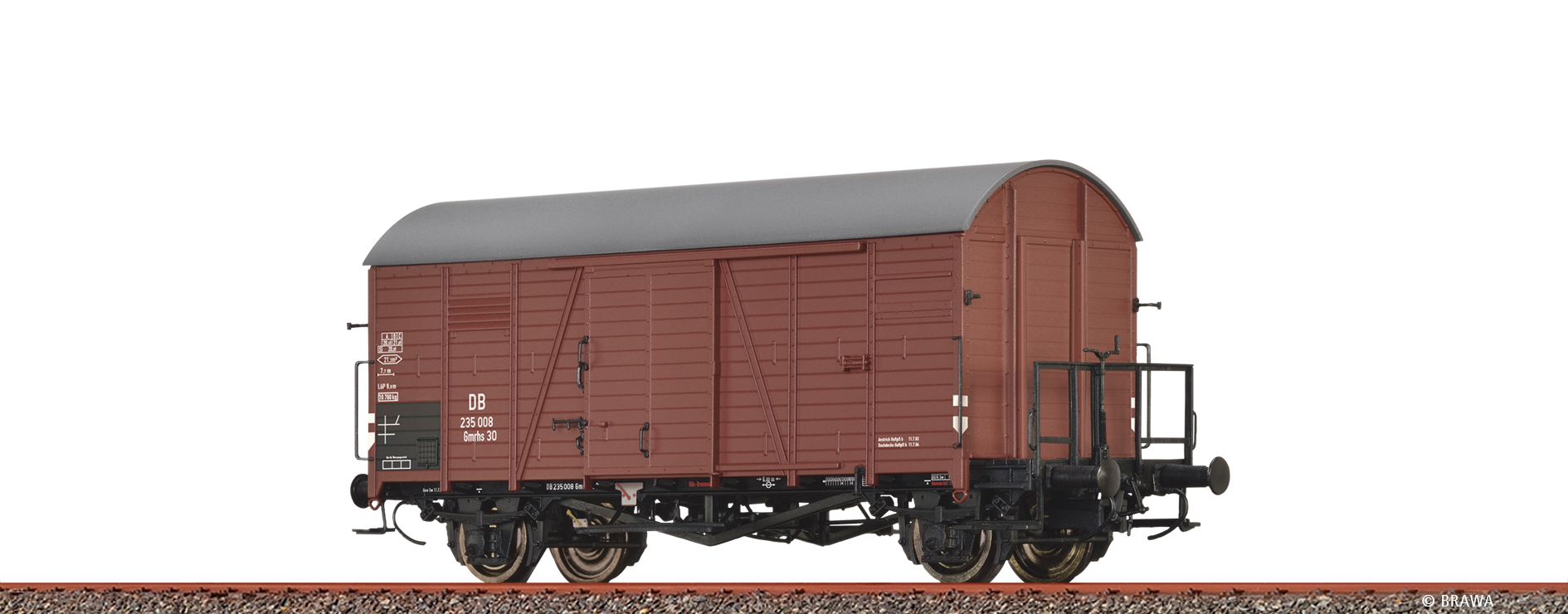 50745 DB gedeckter Güterwagen Gms 30 Ep.3