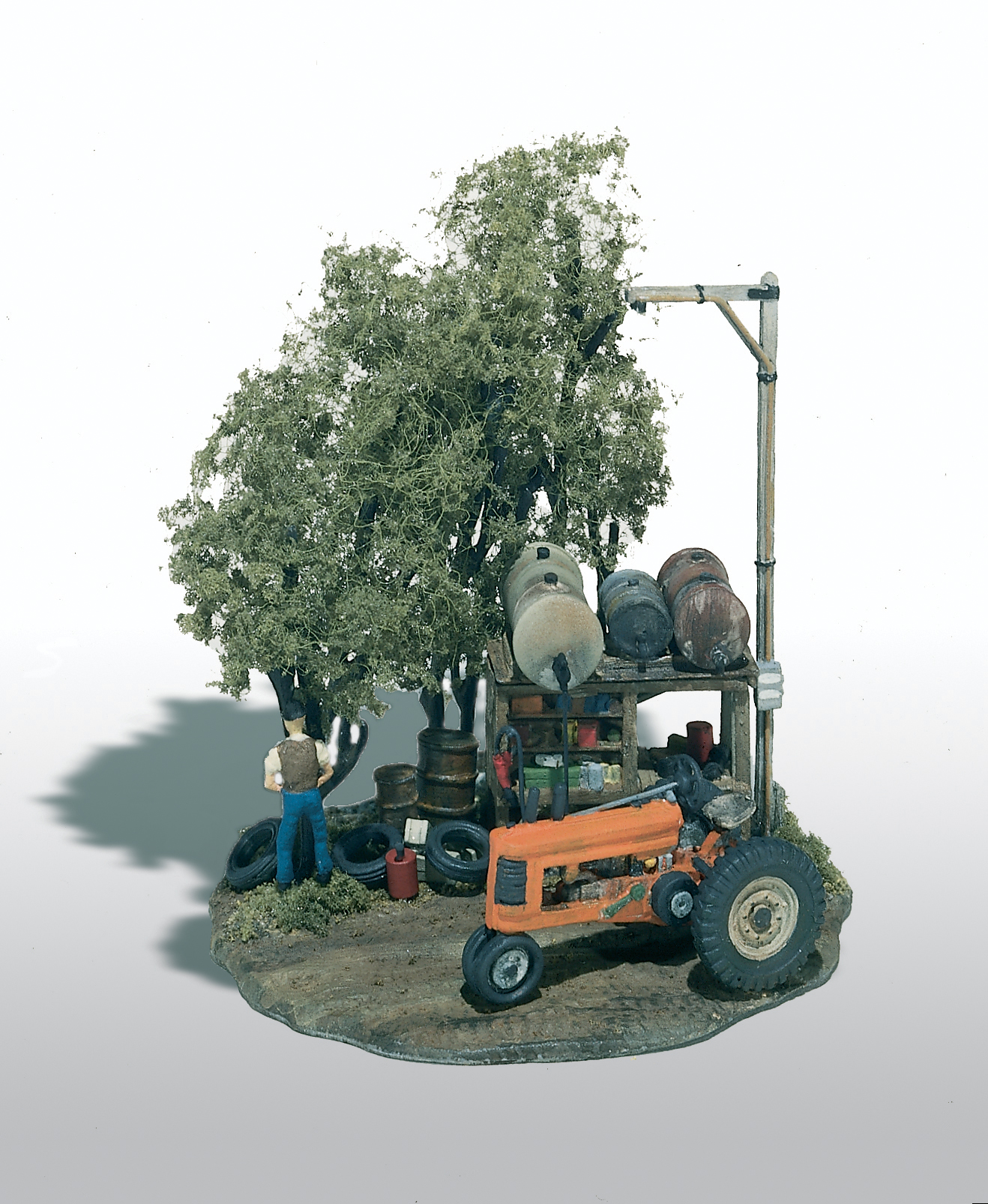 WM112 Kleine Traktor Tankstelle