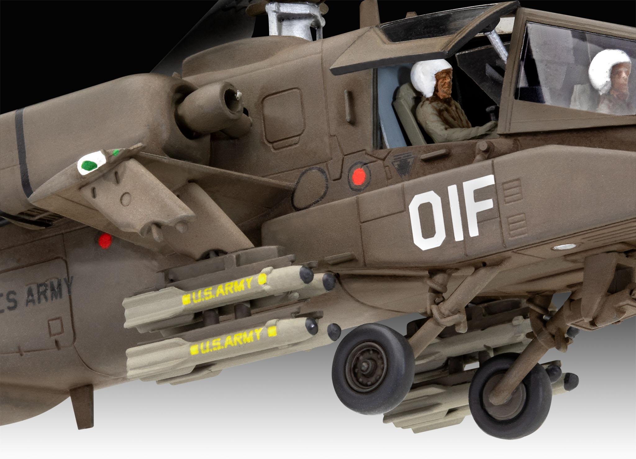 Revell 63824 ModelSet: AH-64A Apache