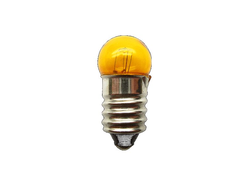 50288 E10 Glühlampe 11mm Kopf gelb 19V 100mA
