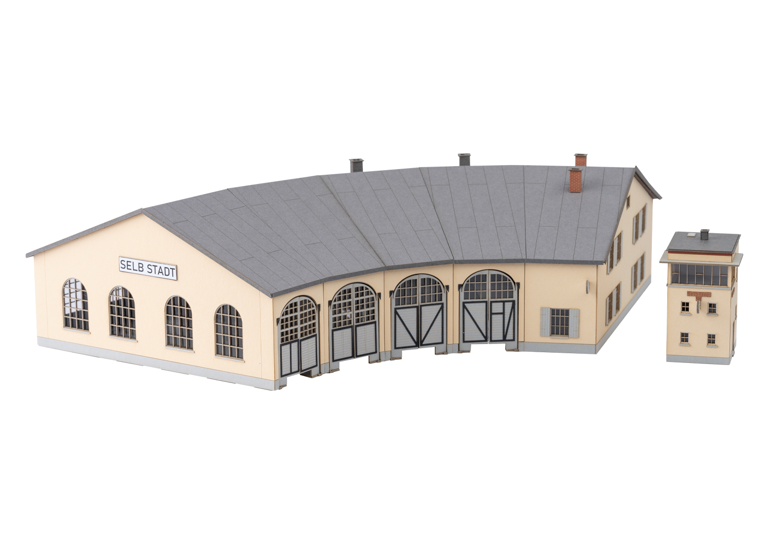 66341 Bausatz Lokschuppen Selb Ep.2-6