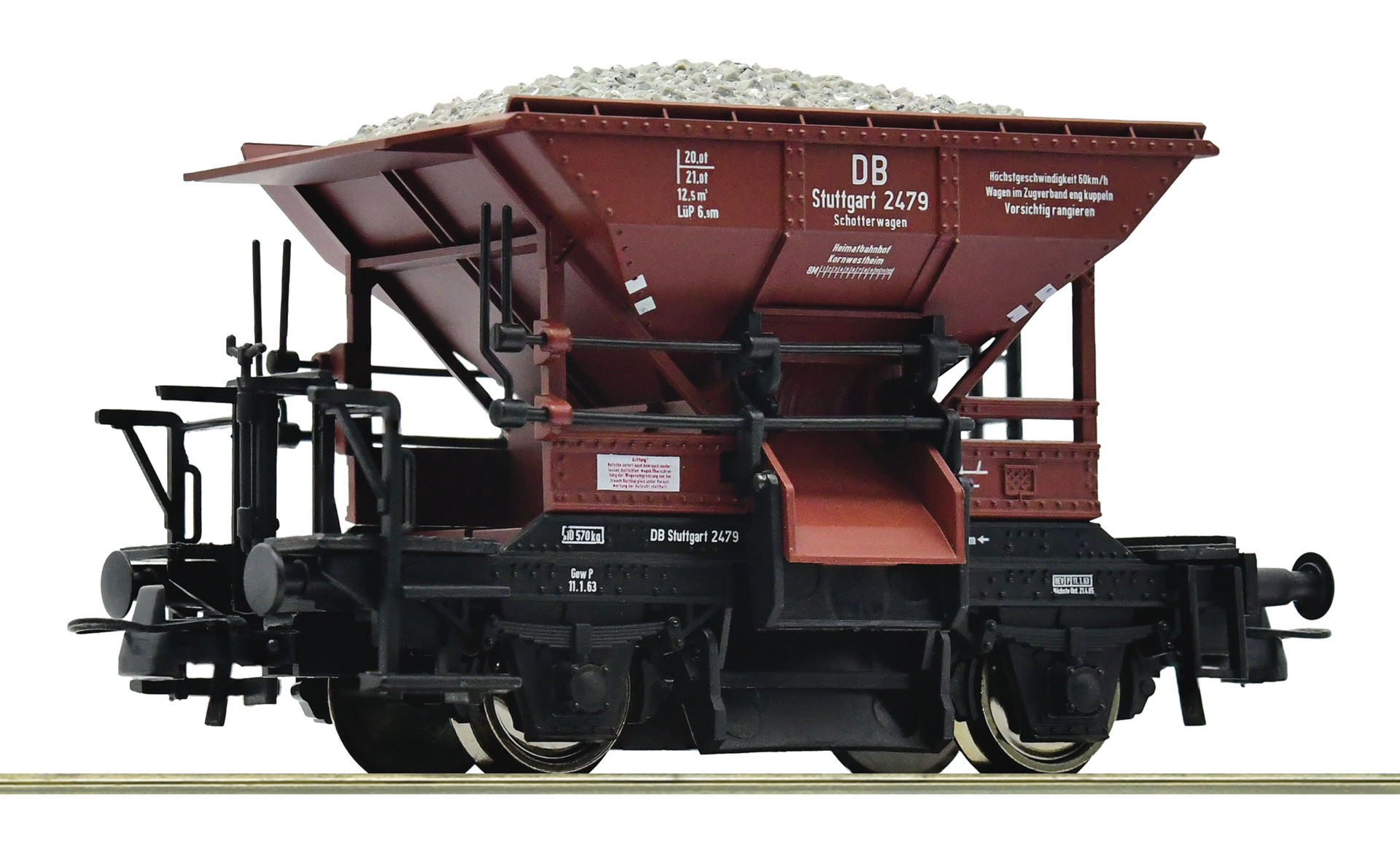 Roco 56245 DB Talbot-Schotterwagen Ep.3