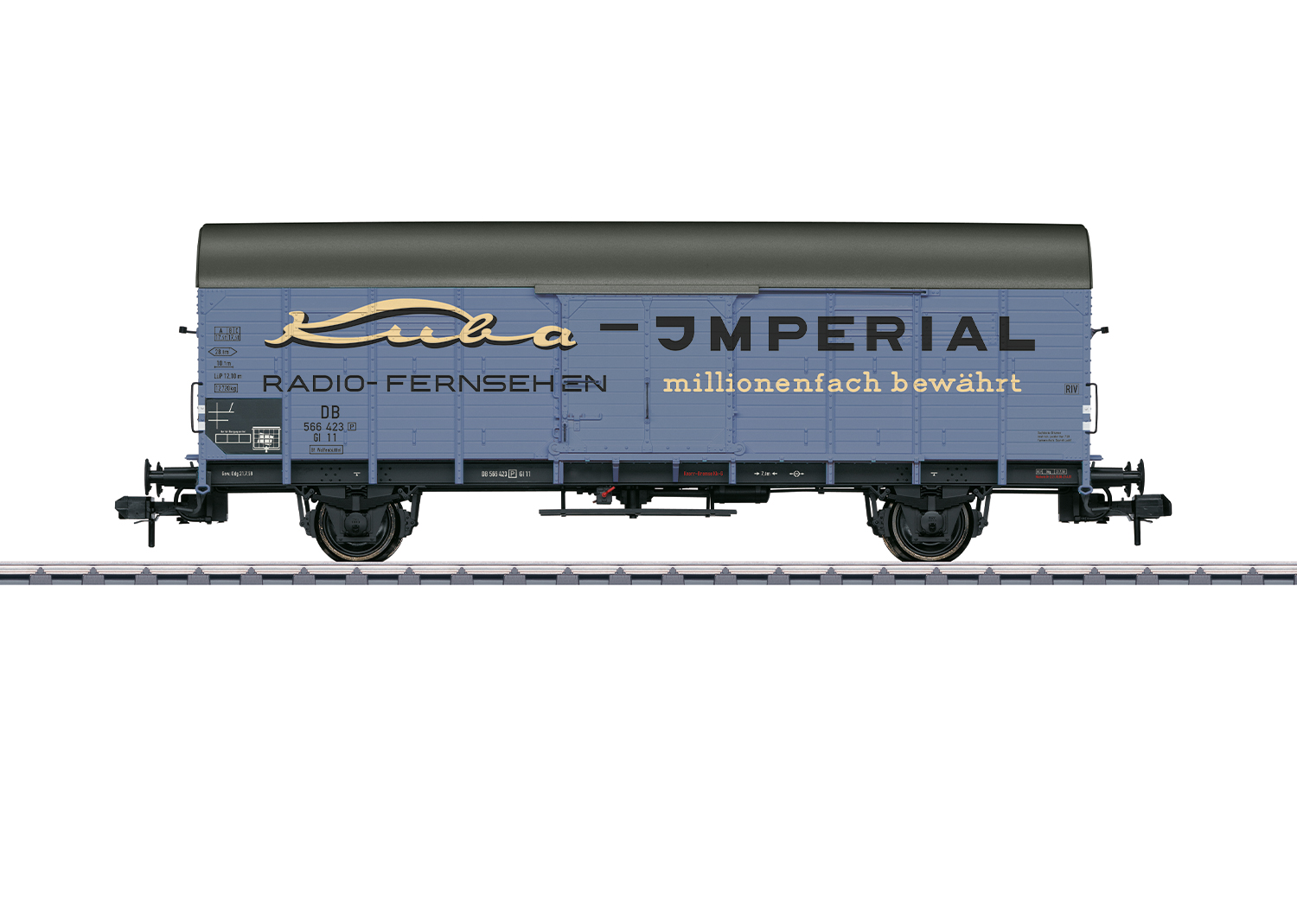 58230 Ged. Güterwagen Kuba-Imp. DB Ep.3