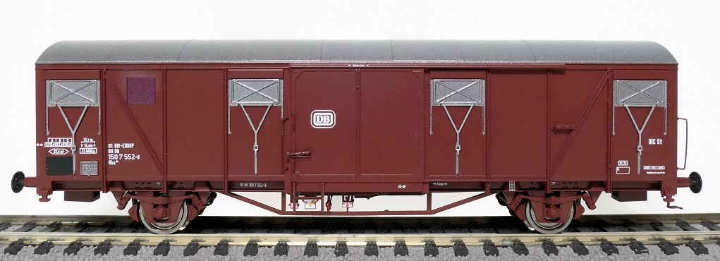 Exact-train 23100 DB gedeckter Güterwagen Gbs 254 Ep.4