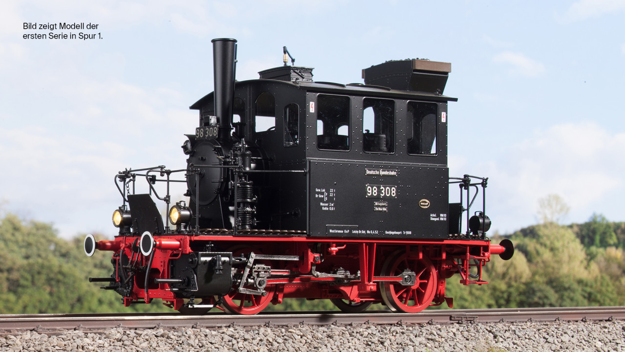 KM1 109834 DB Dampflok BR 98 308 Ep.IIIa
