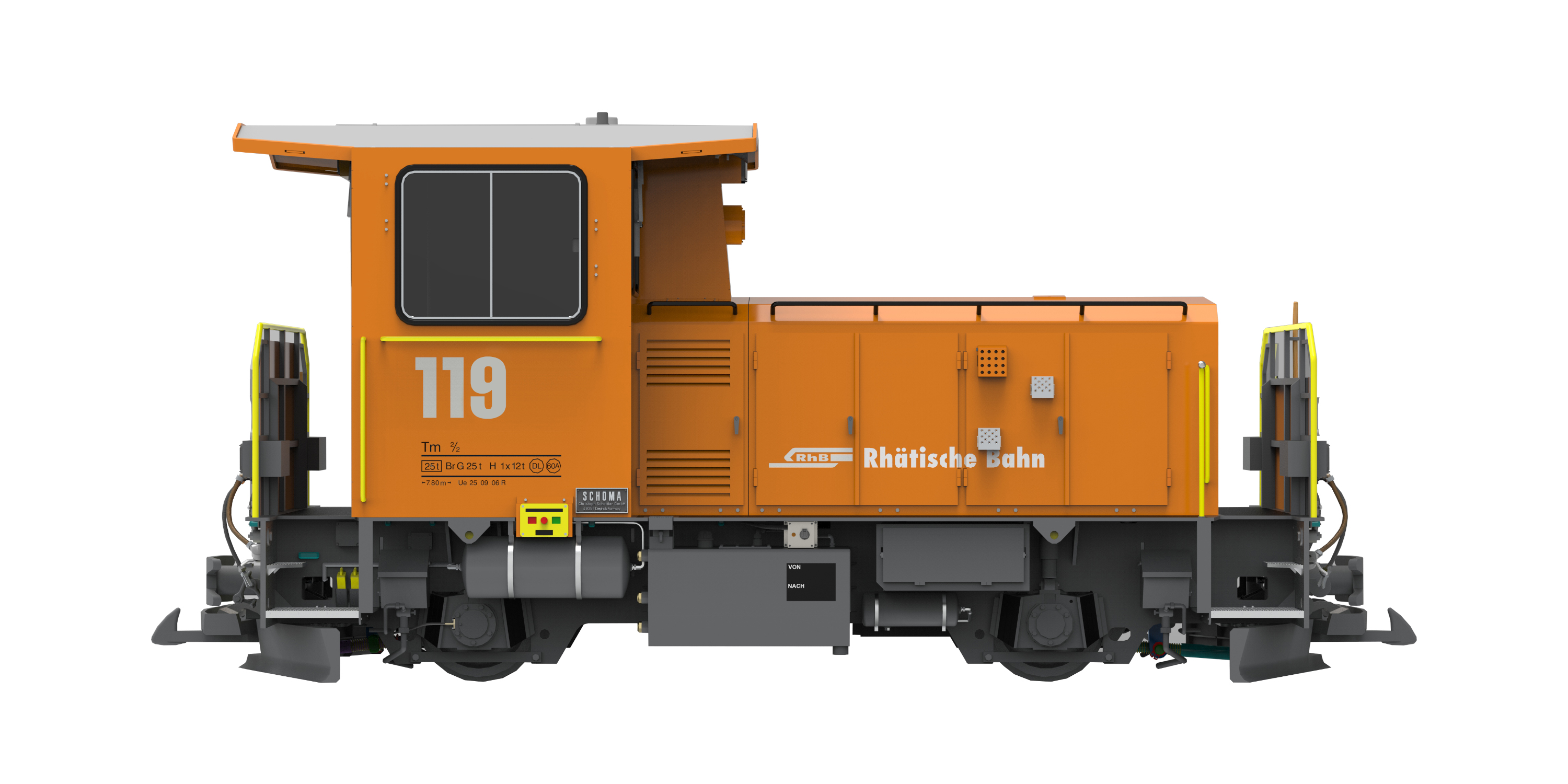 30492 RhB Diesellok TM 2/2 119 lang Ep.6