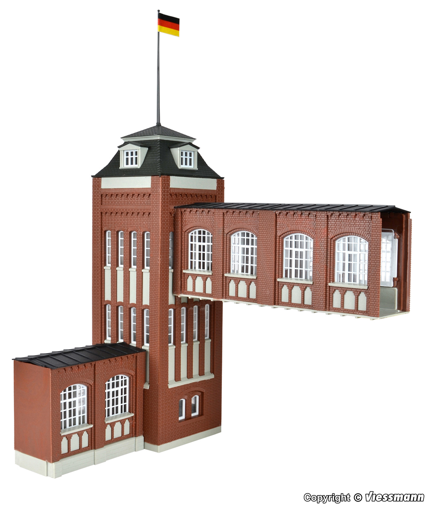 Kibri 39847 Verwaltungsturm mit Übergängen