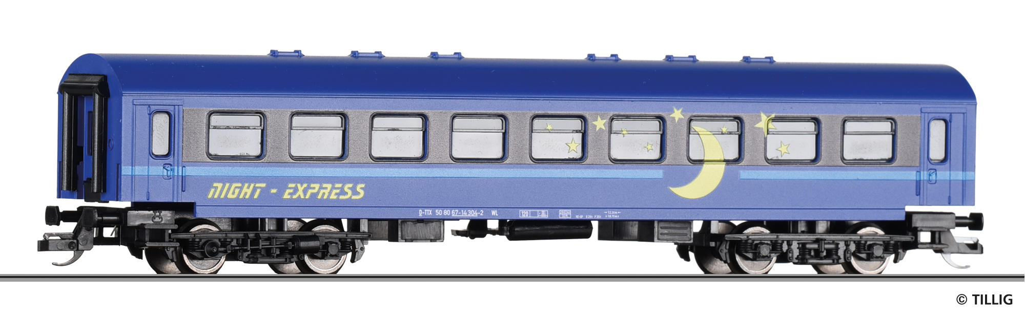 Tillig 13192 "START-Schlafwagen ""TT-Express"""
