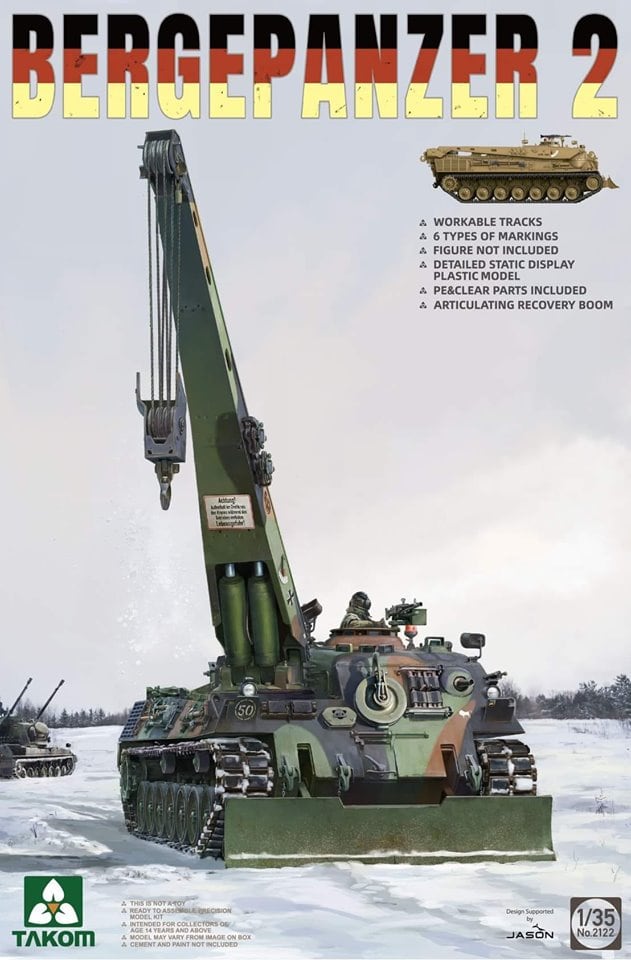 2122 Bundeswehr Bergepanzer 2 Standard
