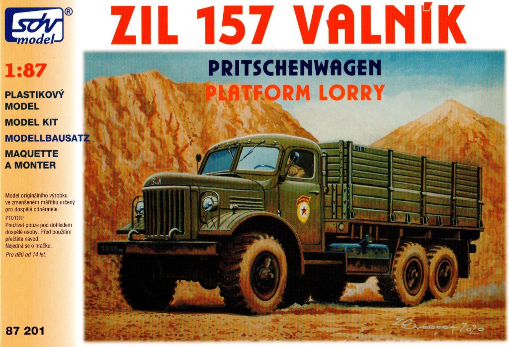 87201 Zil 157, Pritschenwagen