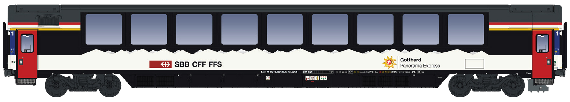 47398 SBB EC Panoramawagen 1.Kl. Ep.6