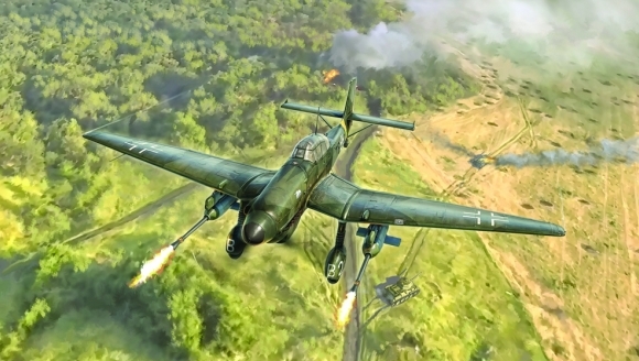 Italeri 2830 Ju 87 G-1 Stuka Kanonenvogel