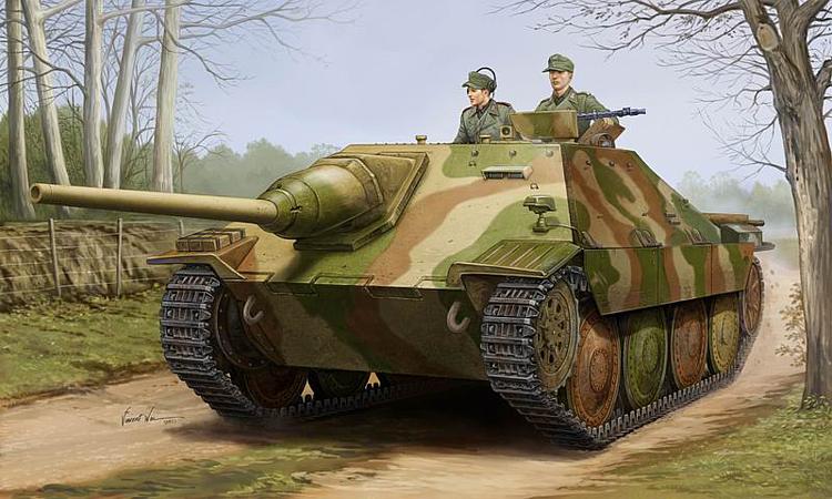 755524 Deutscher Jagdpanzer 38(t) Hetzer Starr