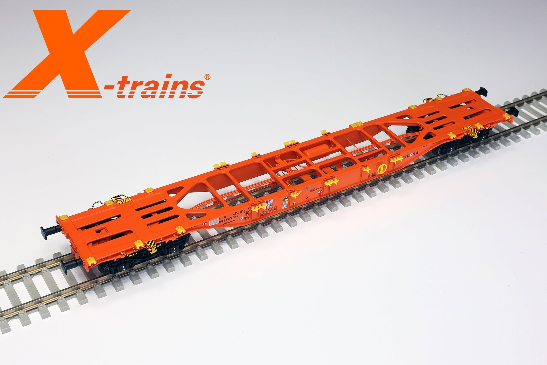 2361020 Wascosa Containertragwagen Sgnss 60 Ep.6