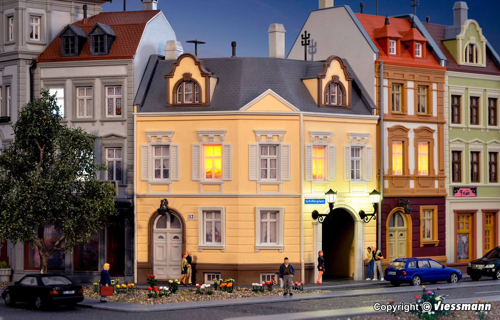 Kibri 38387 Haus am Schillerplatz in Görlitz/Neiße